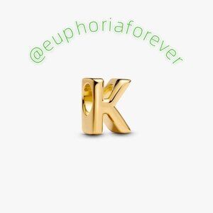 Pandora Letter K Alphabet Charm